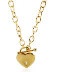 Colar com pingente delicado em aço inoxidável