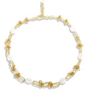 Colar com pingente delicado em aço inoxidável